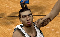 NBA2K12 Danny Green Cyber face Patch