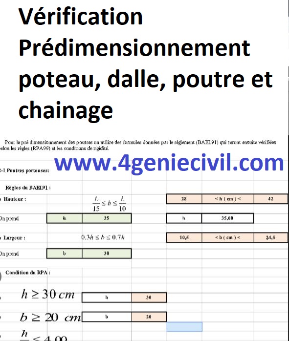 Exemple d'étude d'une villa R+3