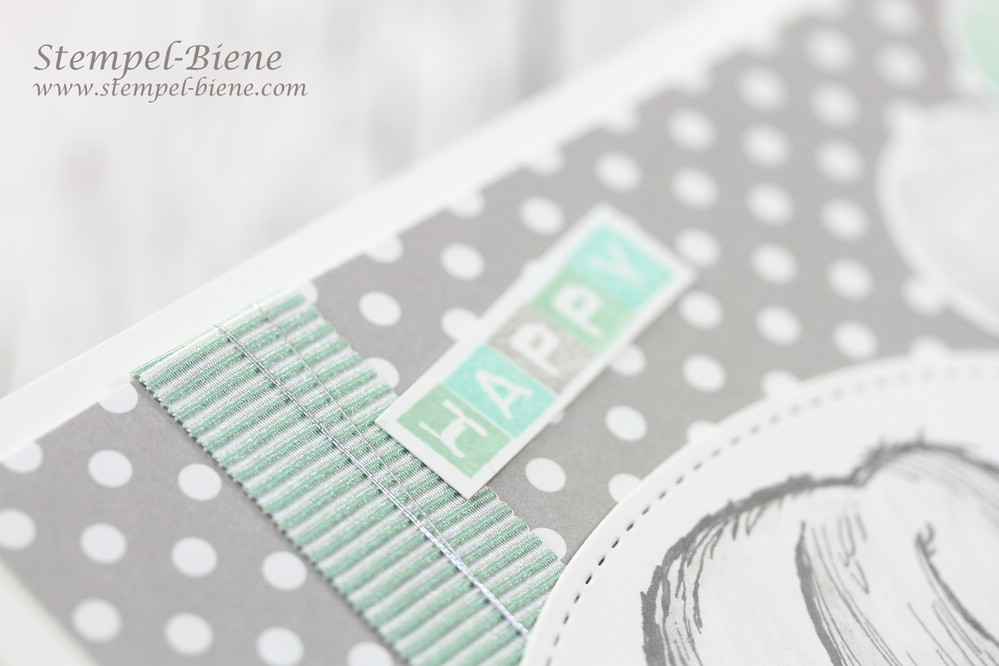 Stempel Biene Alles Gute Zum 1 Geburtstag