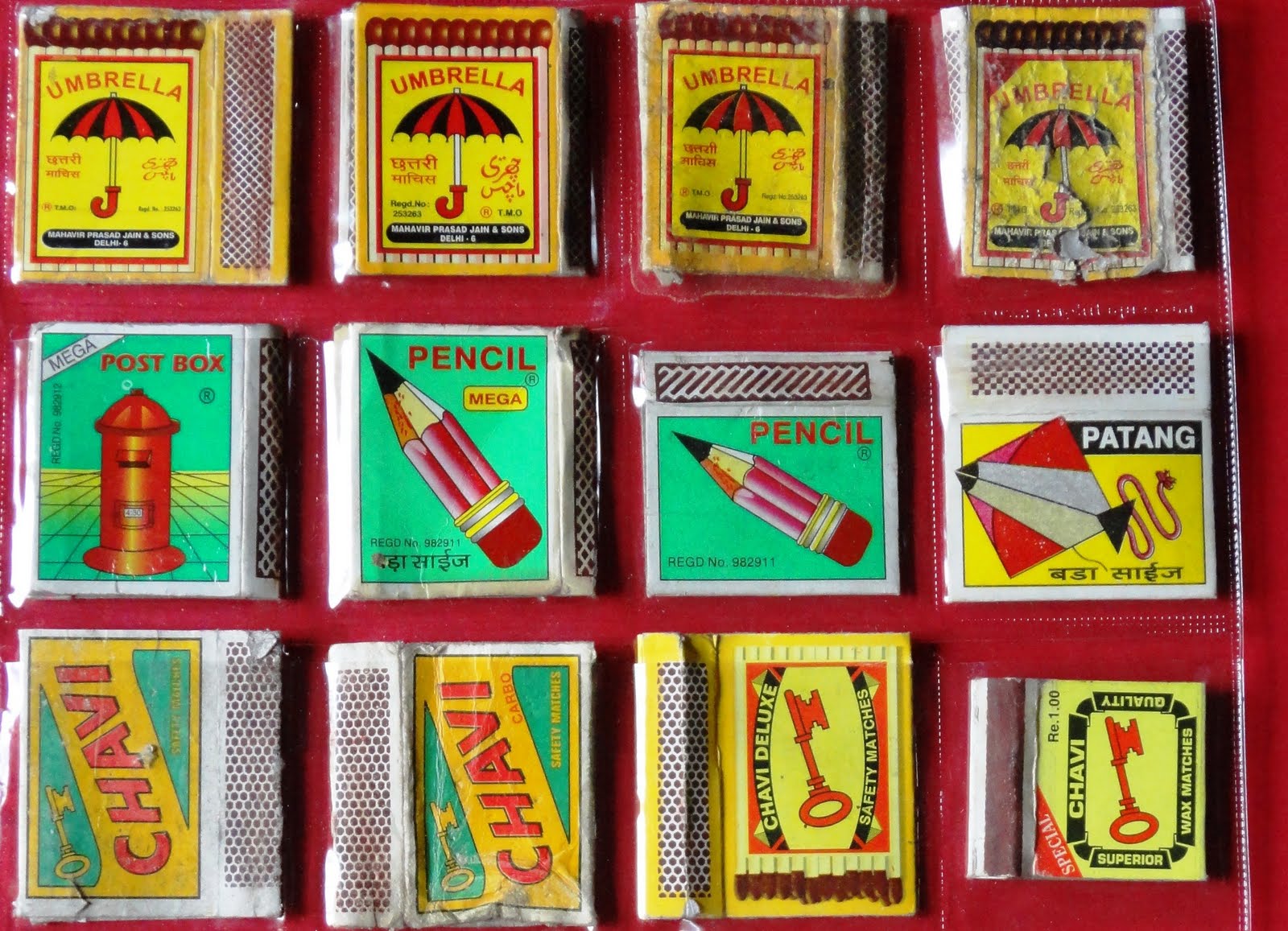 The Phillumenist Collects Matchbox or Matchbooks. Indian Matchboxes