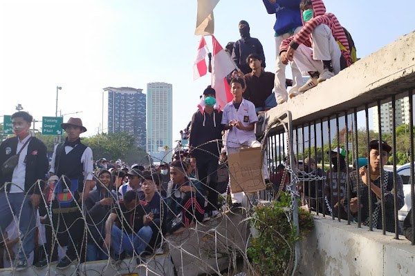 Anak STM: Kami Demo ke DPR Sudah Izin Orang Tua, Bela Negara