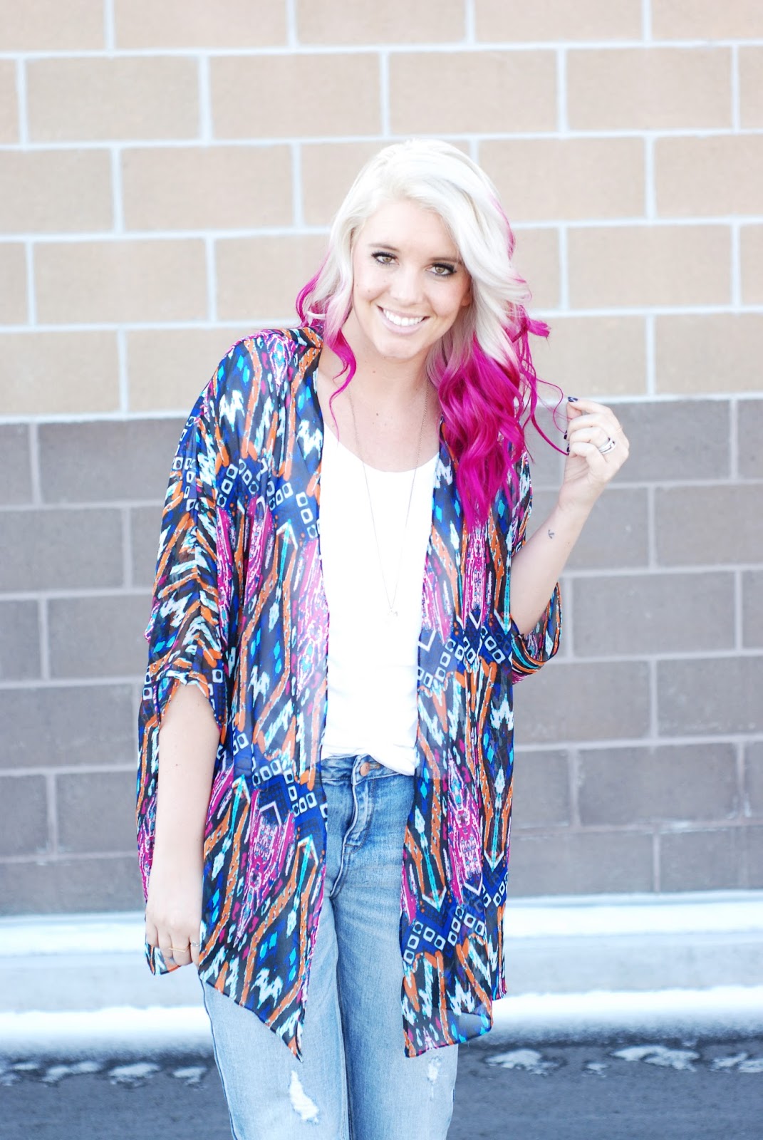 HOW TO STYLE KIMONOS FEATURING CORAL REEF SWIM | The Red Closet Diary