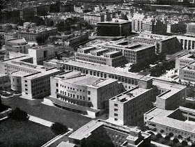 The modern campus of the Sapienza University of Rome was designed in the 1930s by Marcello Piacentini