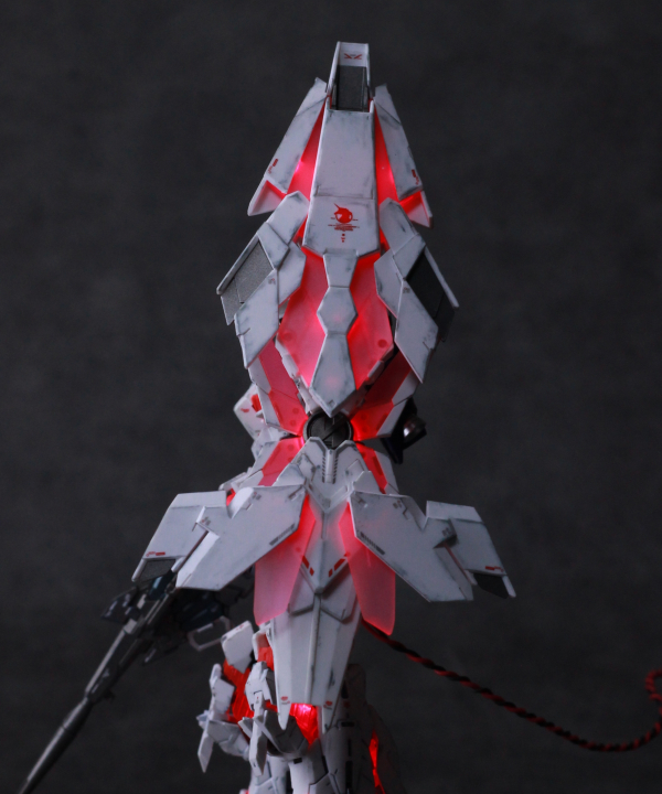 Custom Build Led Gundam Rg 1 144 Unicorn Gundam Bande Dessinee Ver Model Kit Dictio Community