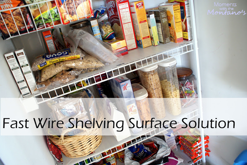 Moments with the Montano's Fast Wire Shelving Surface Solution