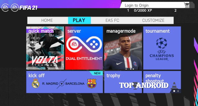 FIFA 21 Mobile Apk + OBB Download Android (No Verification