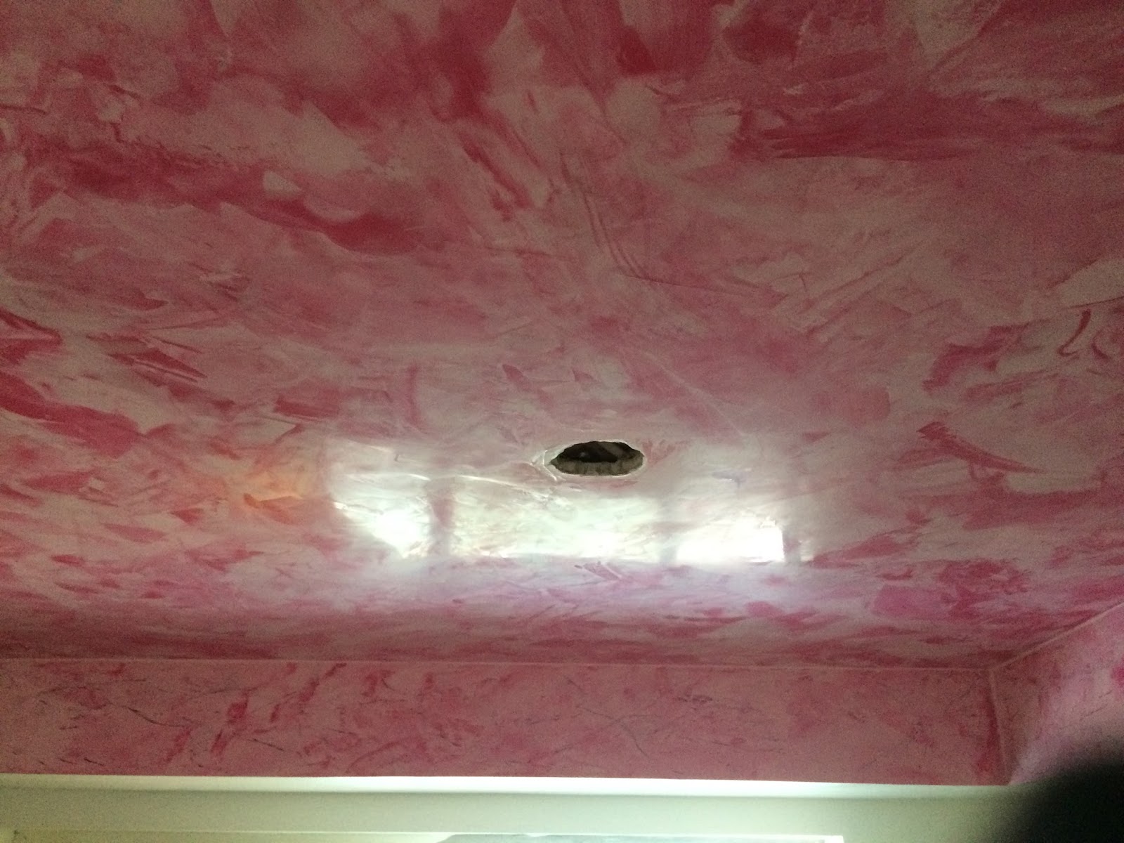 Huls Italian Plasters & Drywall llc. Pink Speechio Plaster
