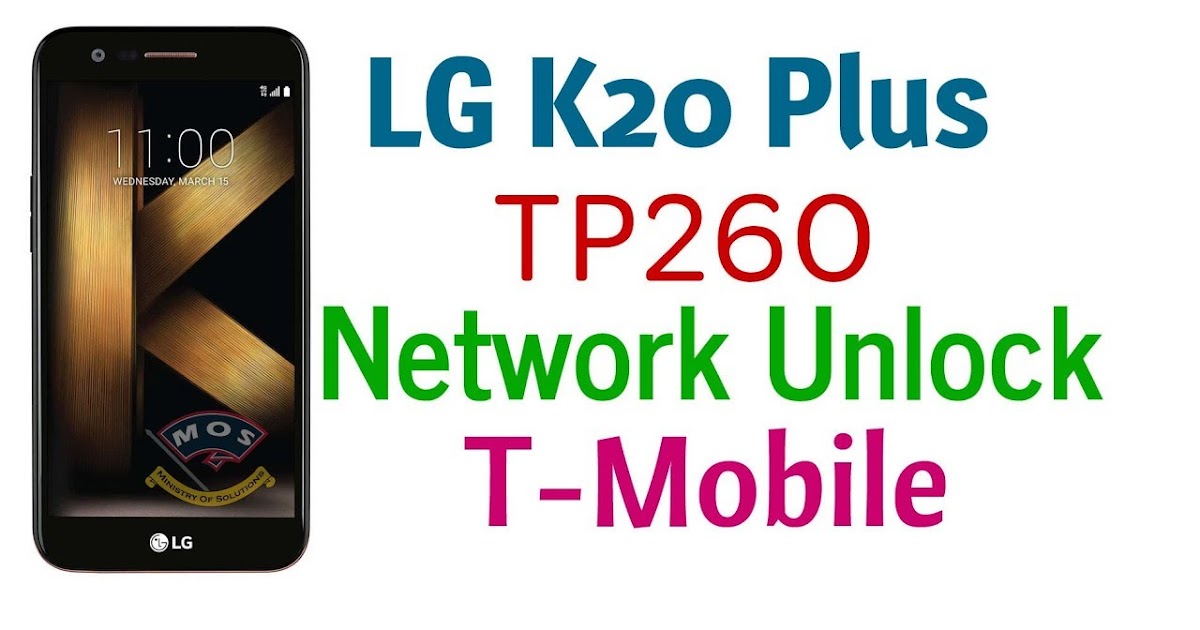 How To Unlock TMobile or MetroPCS LG K20 Plus XDA150