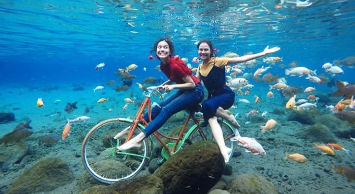 Barang Yang Bisa Menjadi Objek Foto Di Umbul Ponggok Sebulan Buka, Kunjungan Ke Objek Wisata Umbul Ponggok Dan Umbul Besuki