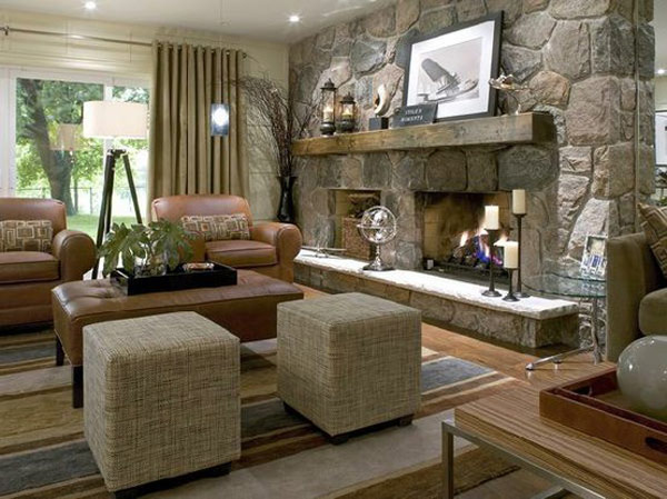 Salas con Chimenea | Ideas para decorar, diseñar y mejorar tu casa.