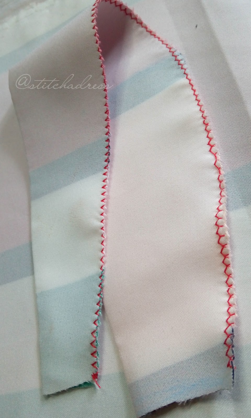 HOW TO WEAVE/OVERLOCK YOUR SEAMS WITHOUT A SERGER/OVERLOCKER