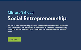 Microsoft Global Social Entrepreneurship Program 2022