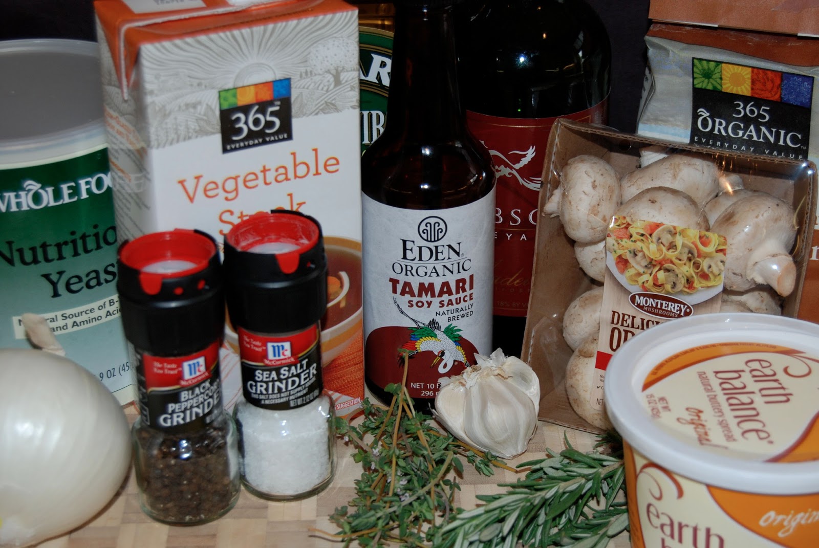 Crazy Sexy Kitchen Project Seitan Brisket with Roasted Chanterelle Gravy