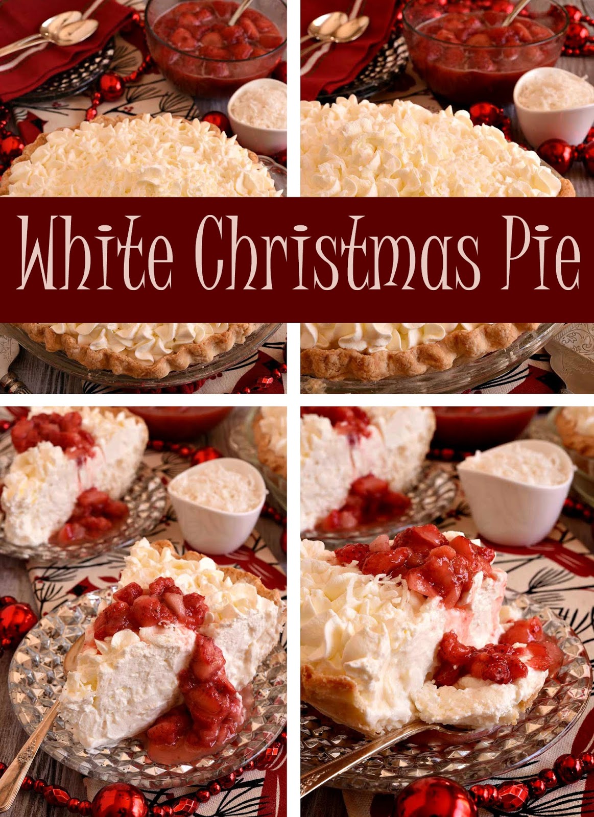 Learn How to Make White Christmas Pie - My Quirky Creation