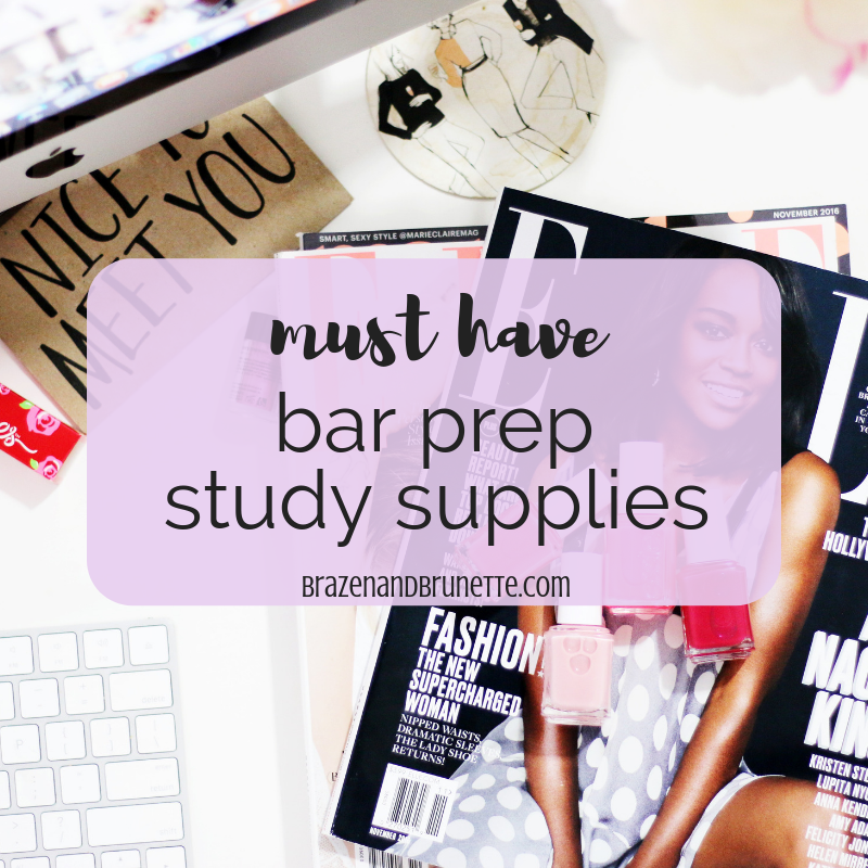 Bar Prep Study Supplies Brazen and ⚖ law school advice and