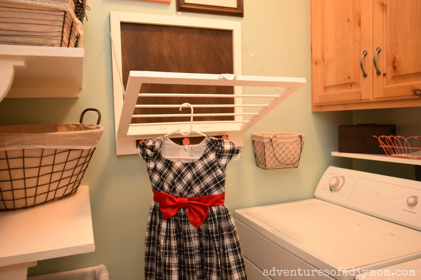 How to Build a Drying Rack Laundry Room Makeover Adventures of a