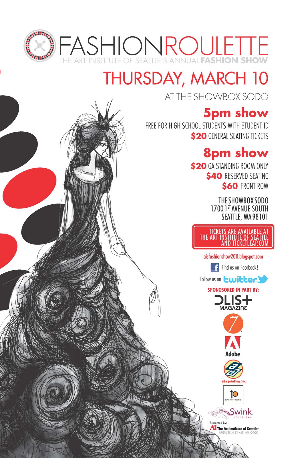 AiS Student Activity Center Online Fashion Roulette is coming up in