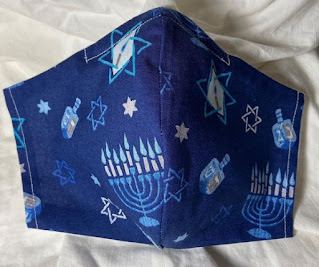 hanukkah face mask