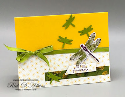 Find out how to use one card sketch to make five different cards using the Dragonfly Garden Bundle.  Click to learn more