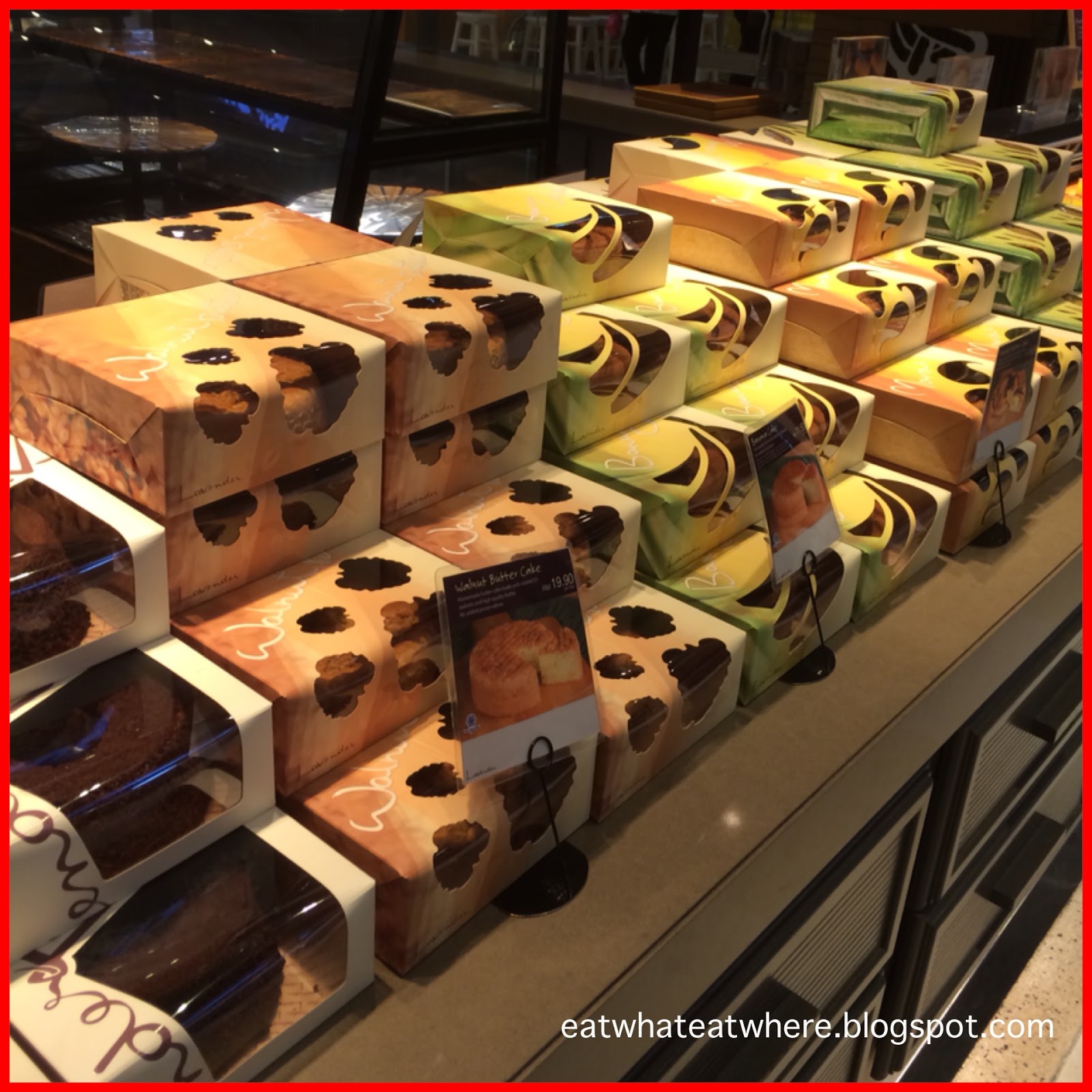 Eat what, Eat where? Lavender Bakery (Cakes) Pavilion