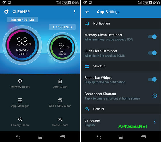 cleaner speed booster pro apk