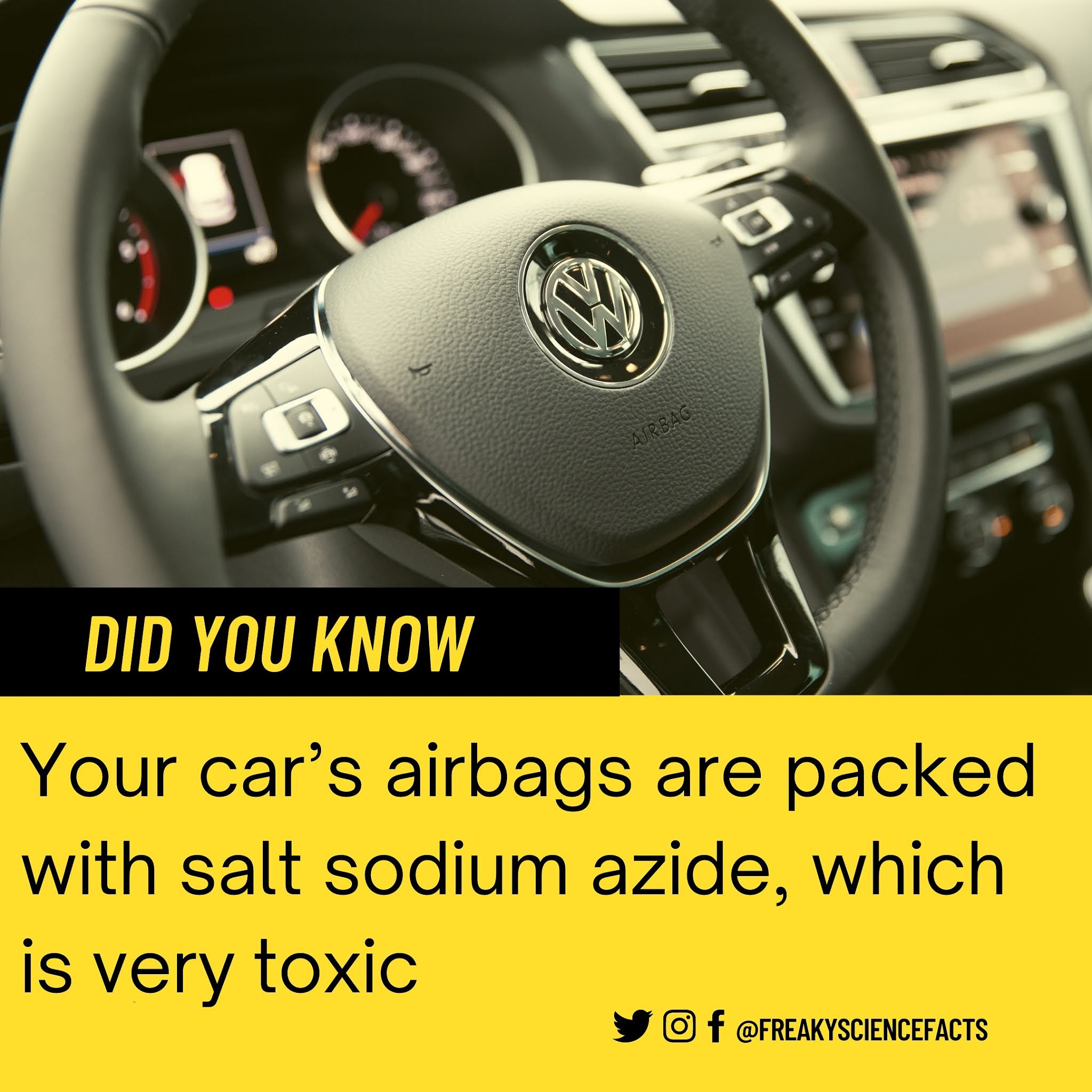 Chemistry of airbags