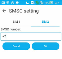 Hanya sekedar berbagi pengalaman pribadi saja HP Asus Zenpone 2 Laser & Selfi tidak bisa kirim SMS ini Solusinya!