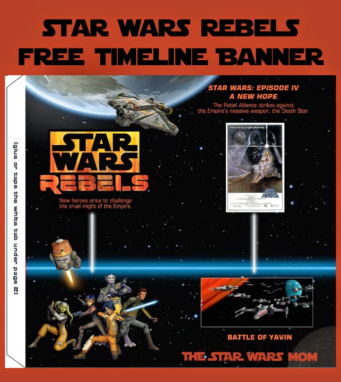 Star Wars Rebels Timeline Banner Free Printable