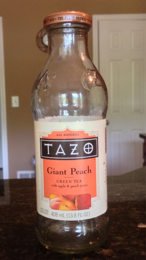 The Drink Reviewer Tazo Giant Peach Green Tea Review