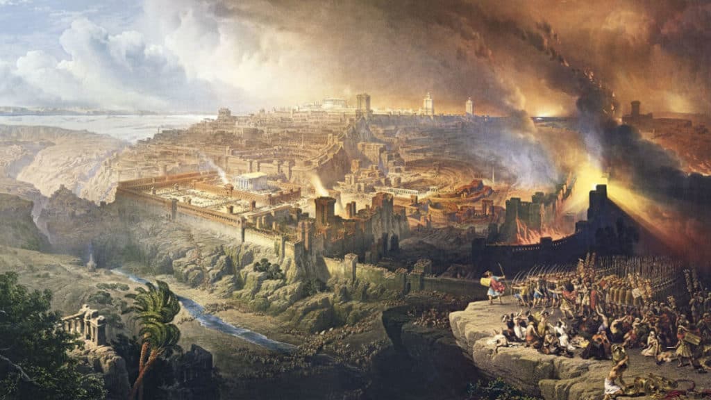 Aujoud'hui, c'est le jeûne du 17 Tamouz, coup d'envoi de la destruction