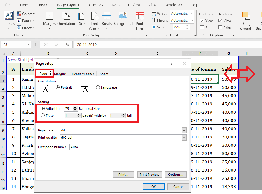 Easy way to print settings in Microsoft Excel KING OF EXCEL