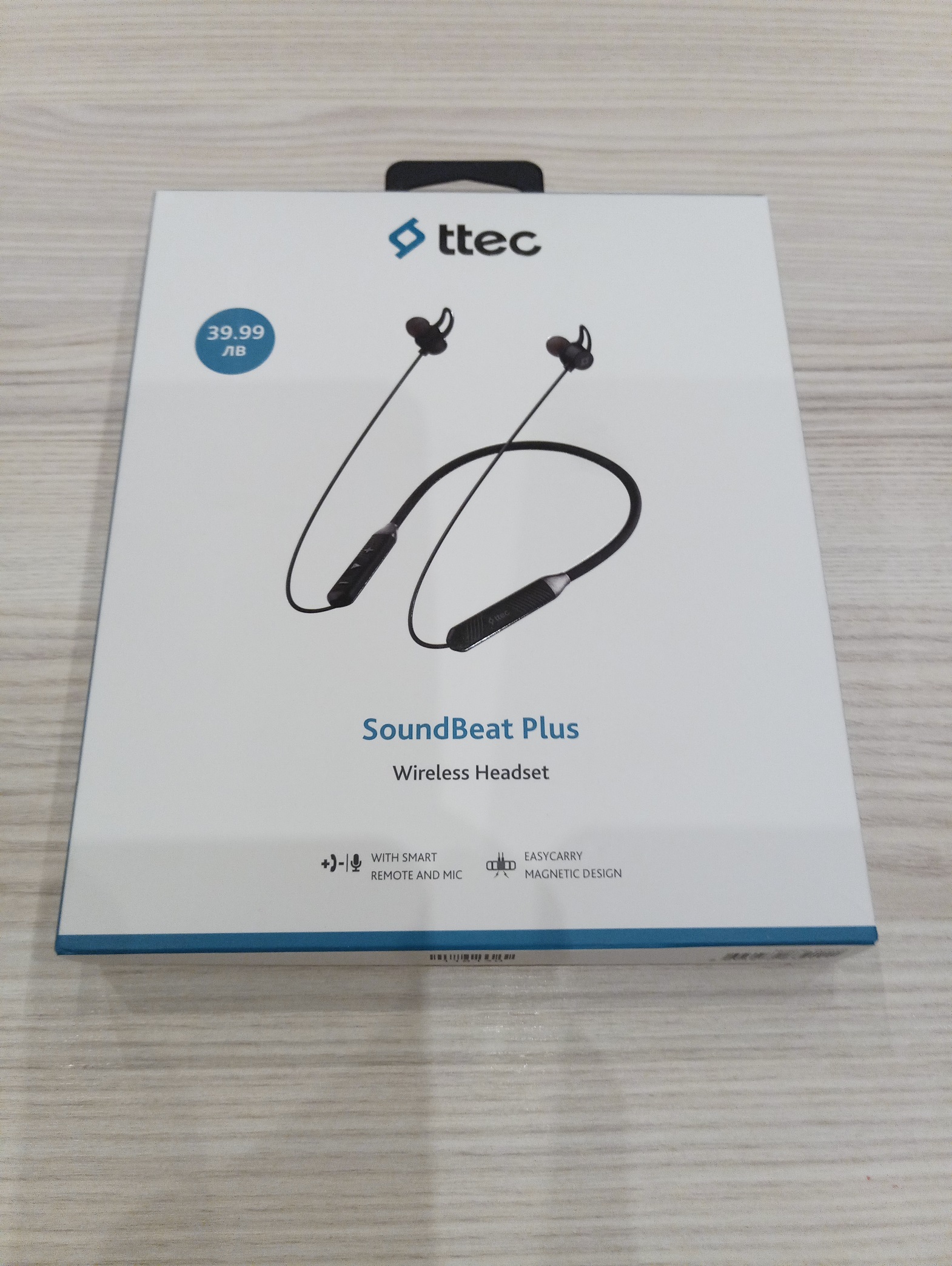 TTEC SoundBeat Plus wireless headset