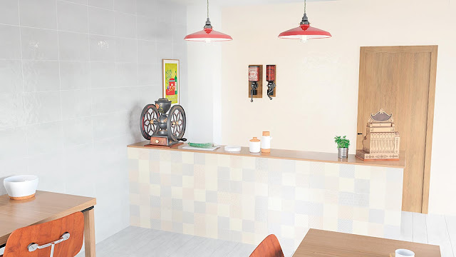 Tile design ideas with Aline - Charm and freshness décor