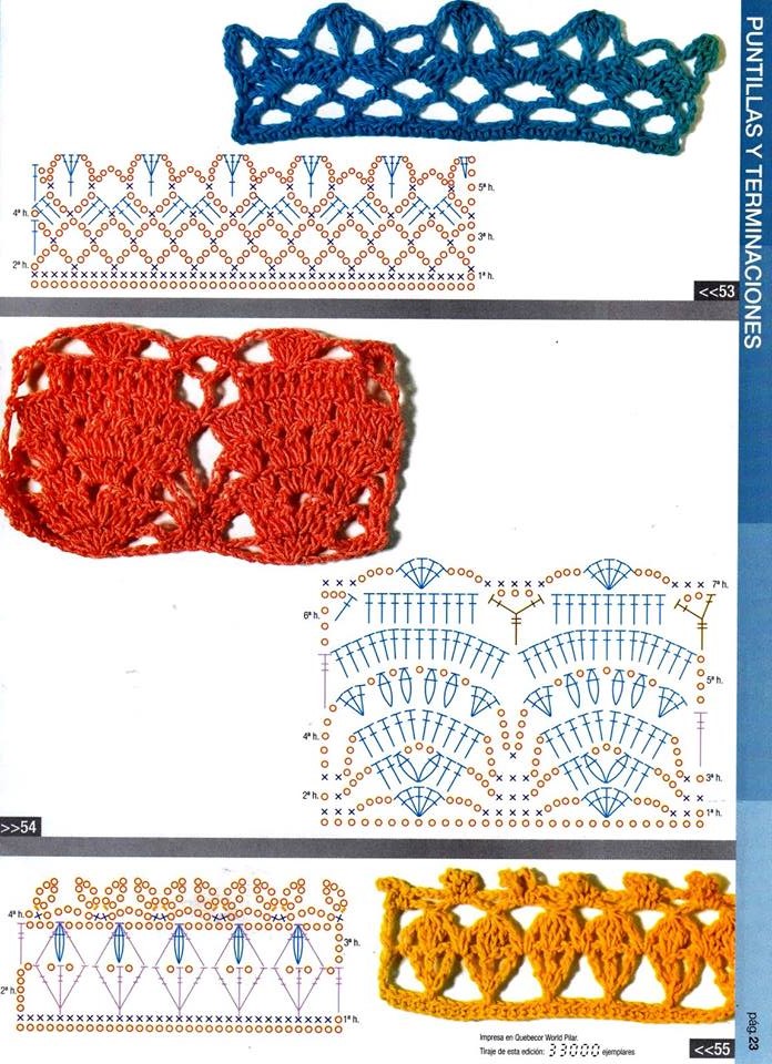 Tina's handicraft : crochet stitch No 5 - book (50 patterns)