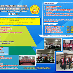 DPD FERARI SUMUT MEMBUKA PENDAFTARAN PKPA (PENDIDIKAN PROFESI ADVOKAT) ANGKATAN KE - IV TAHUN 2019.