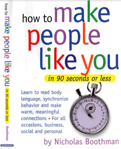 HOW TO MAKE PEOPLE LIKE YOU, Free download book: How to make people like you now for free