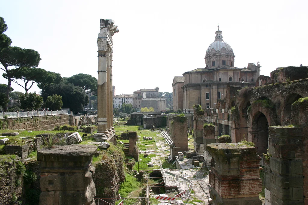 View of Caesar's Forum