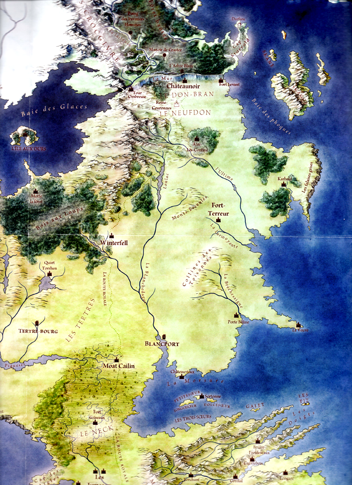 UMAC Comics & Pop Culture Game of Thrones Les Cartes du Monde Connu UMAC Comics & Pop Culture Game of Thrones Les Cartes du Monde Connu