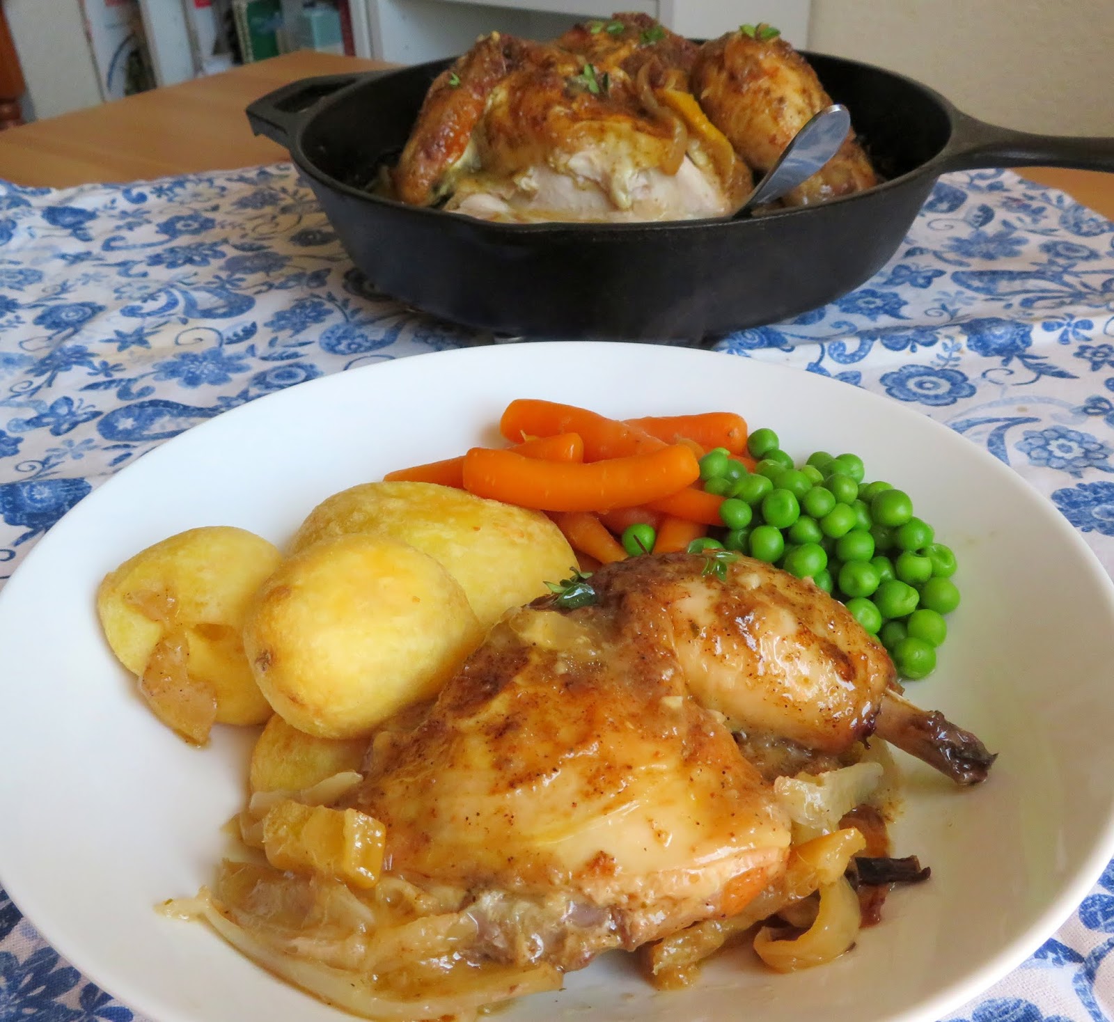 Ina's Skillet Roasted Lemon Chicken The English Kitchen