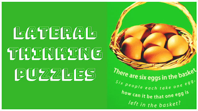 Lateral Thinking Puzzles: There are six eggs in the basket. Six people each take one egg. How can it be that one egg is left in the basket?