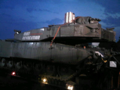 Tank Leopard Tiba di Halim Jakarta 