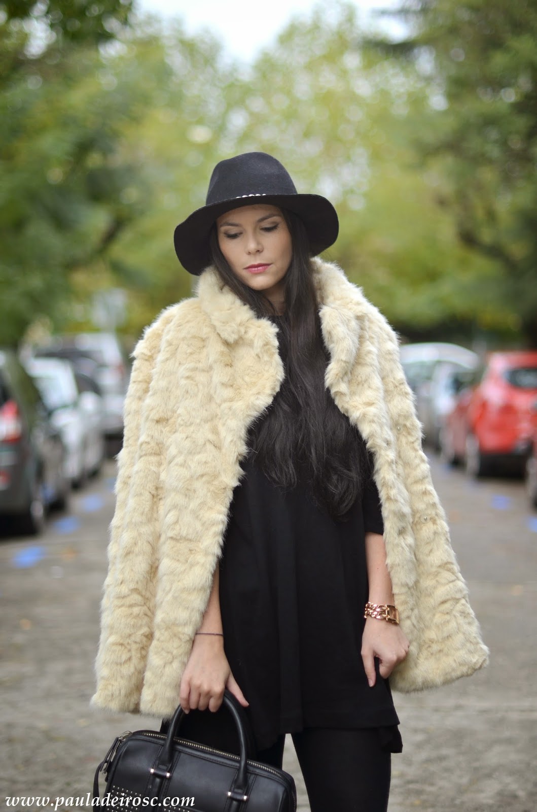 PAULA DEIROS SECRETS: Faux Fur Coat & Hat