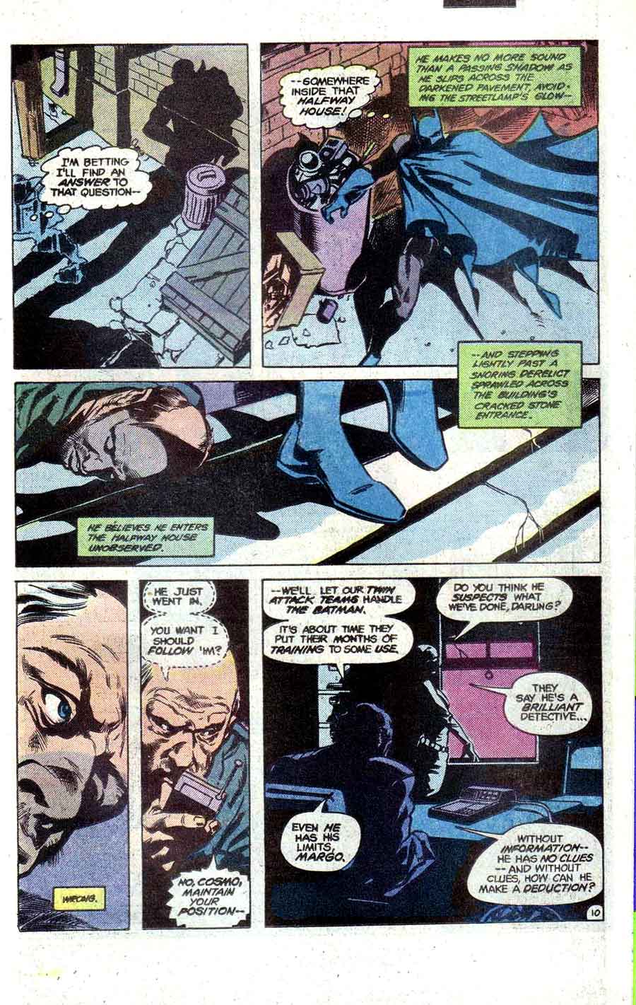 Don Newton dc bronze age 1970s comic book page - Batman #346