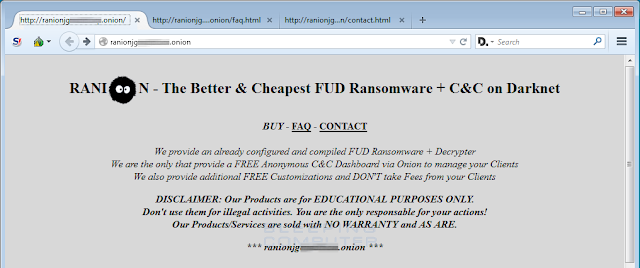   Μη πληρώσετε τα Bitcoin για λύτρα αποκρυπτογράφησης του Ransomware Ranion στο Dark Web