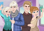 Frozen Couples Selfie Battle