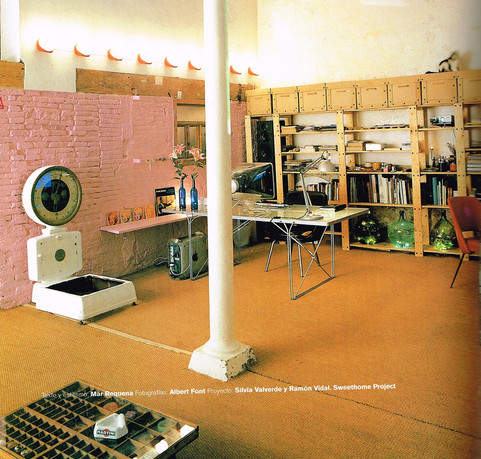 koradecora: Almacén reformado como estudio-vivienda en el centro