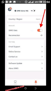 SIMO App + free 10GB data