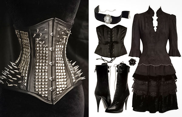 Готический корсет Готический стиль в одежде. Создаем базовый гардероб