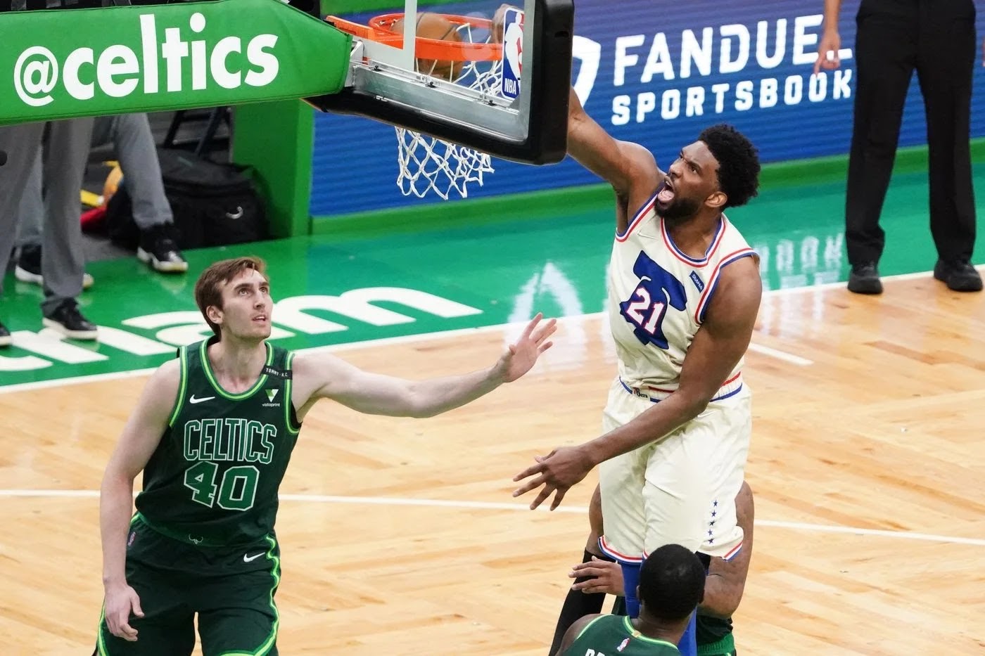 Joel Embiid made the Murder Kornet look like, well.... Luke Kornet