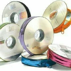 Bolsas e porta moedas de CDs